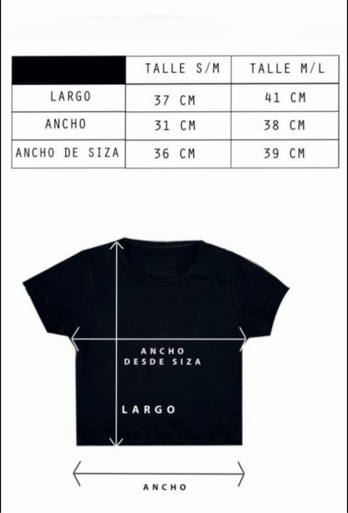 Baby tee top ansiedad crónica