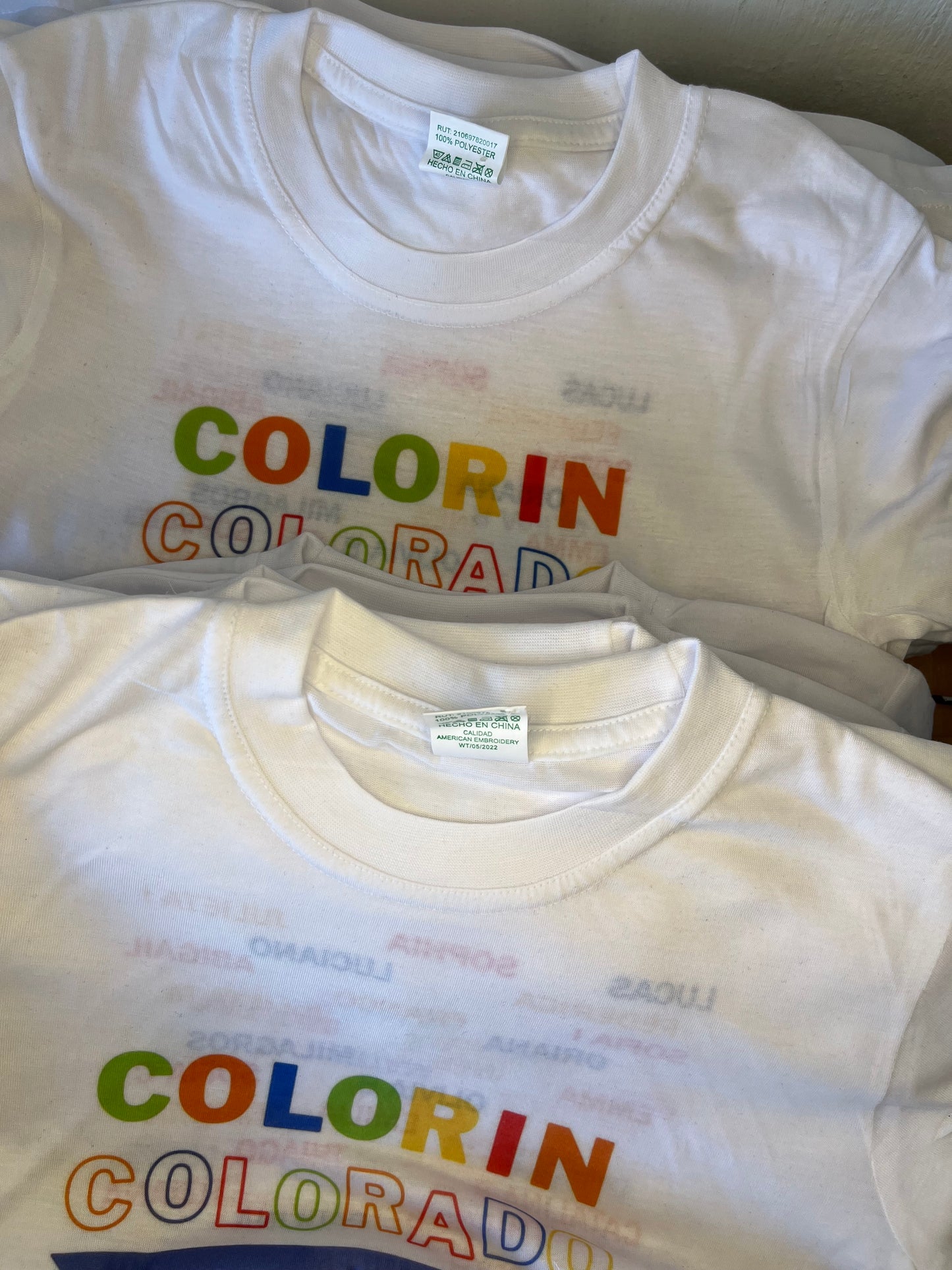 15 remeras sublimadas