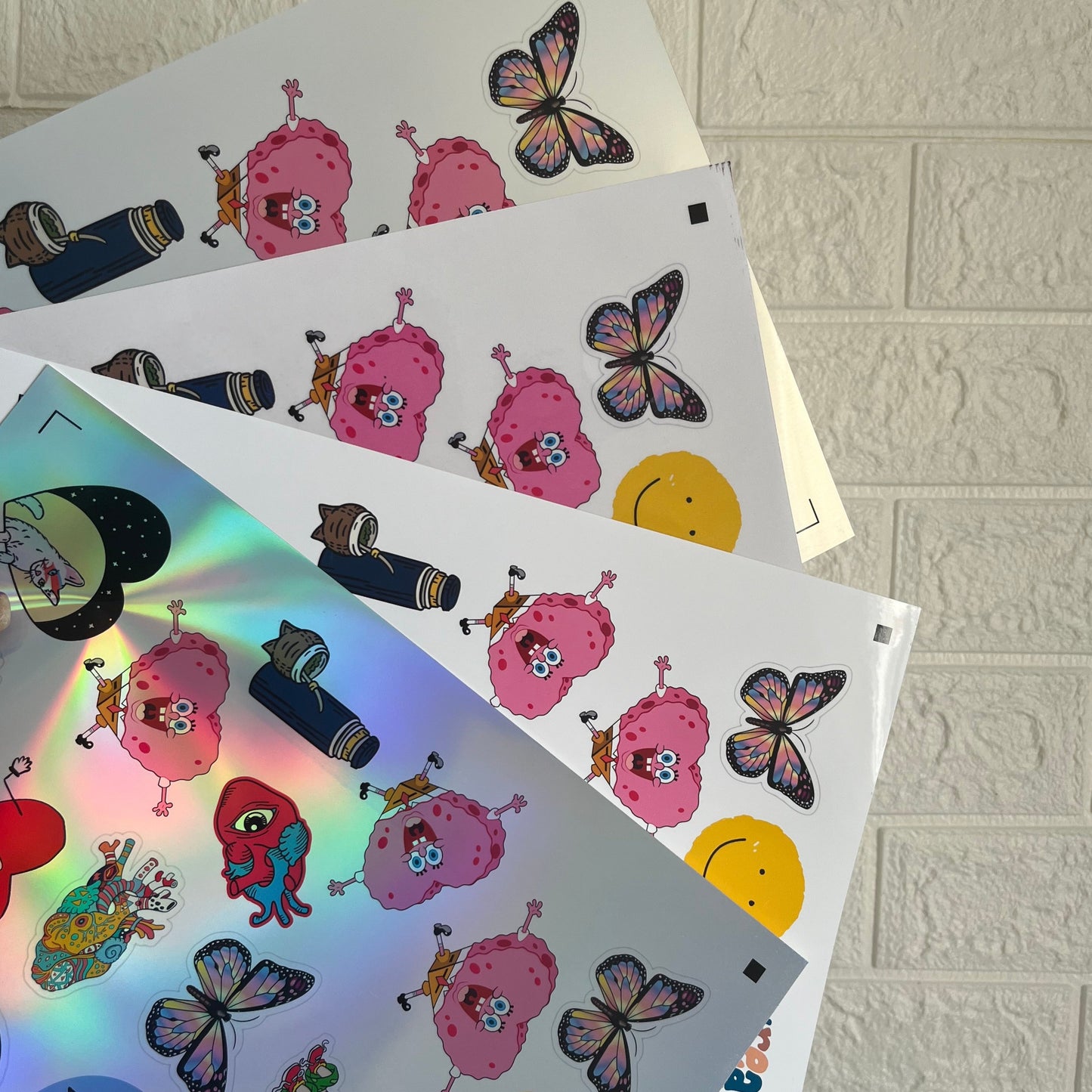 Plancha de sticker PERSONALIZADA