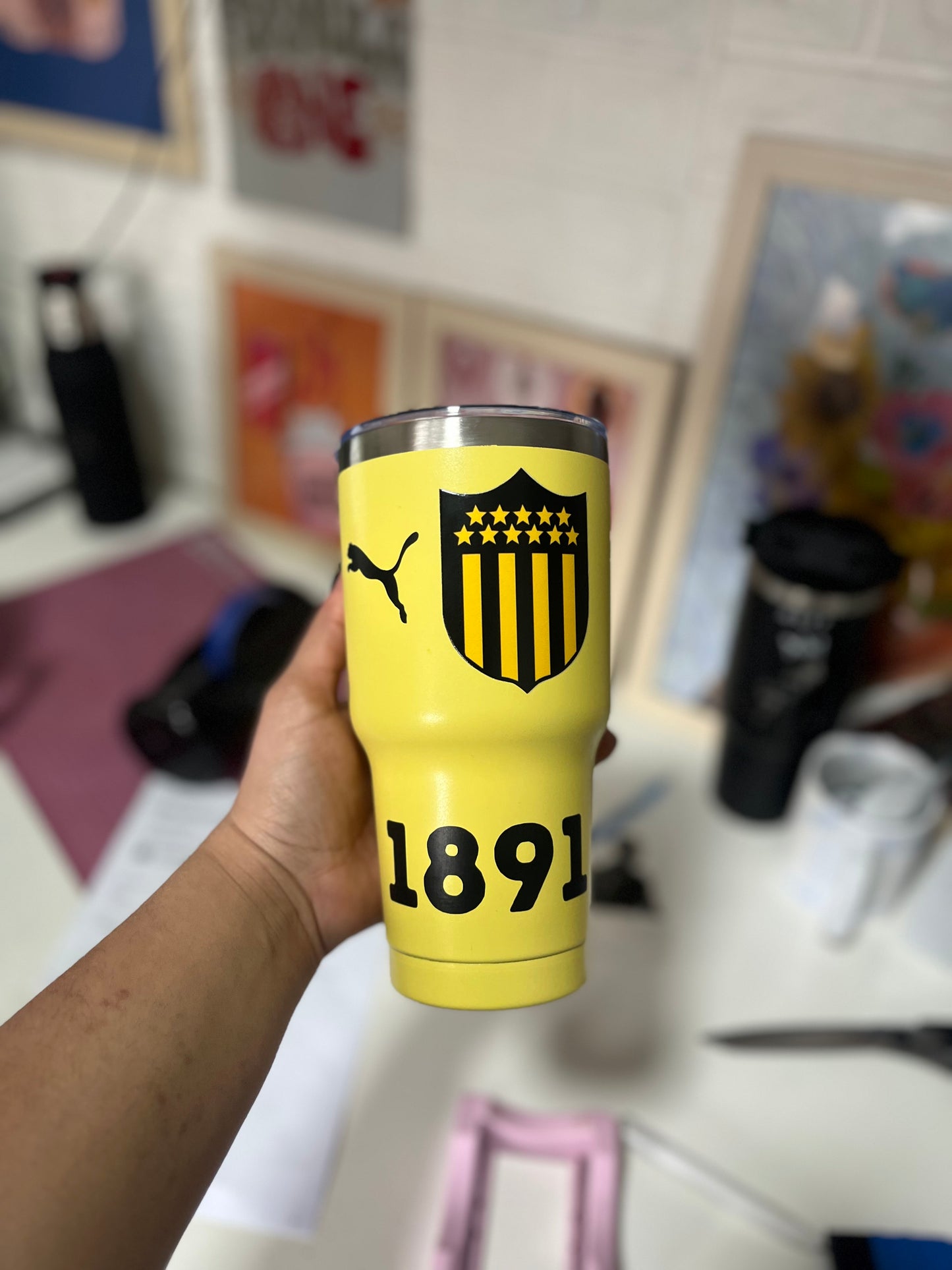 Vaso térmico Peñarol