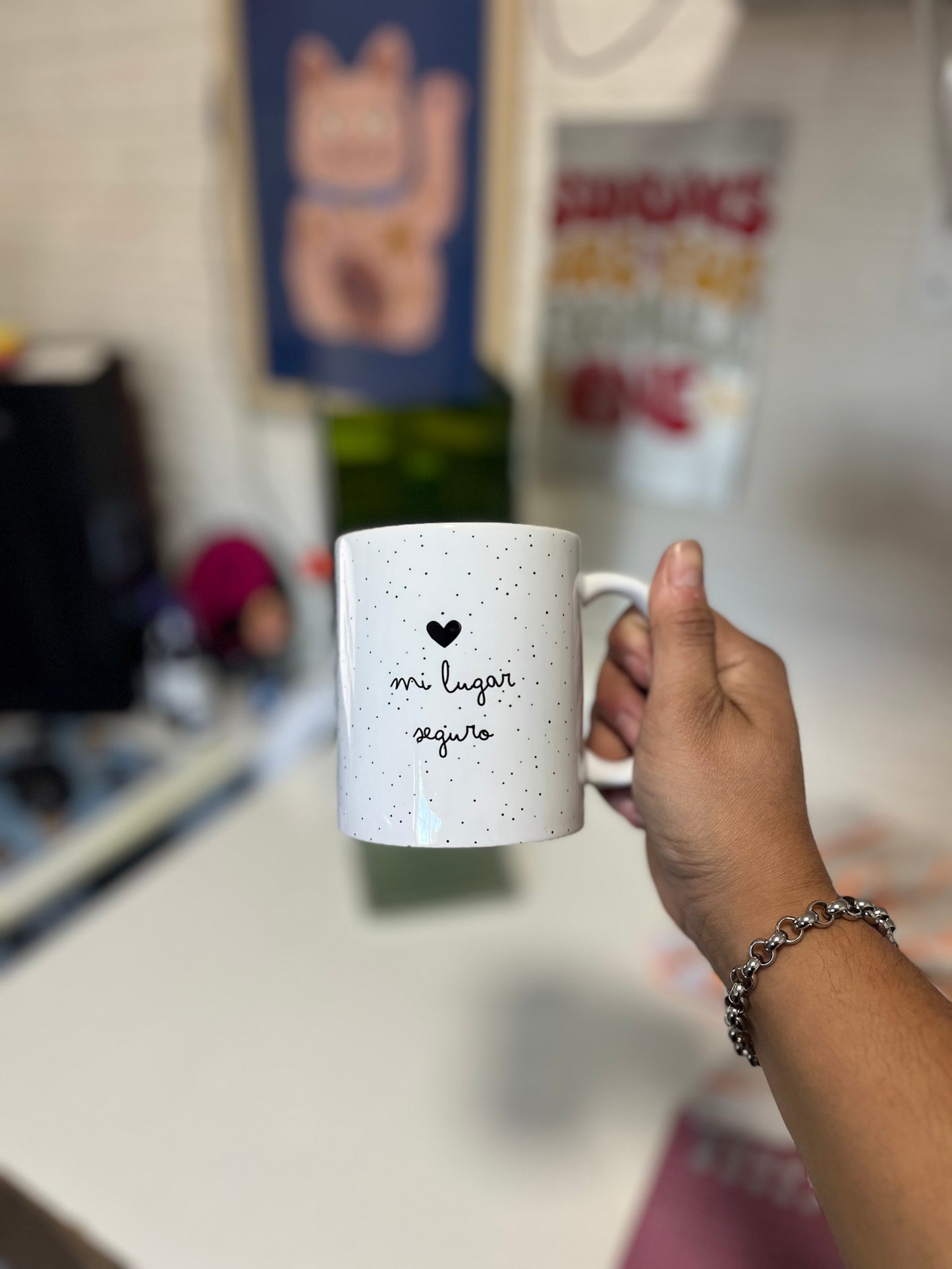 Taza “mi lugar seguro”