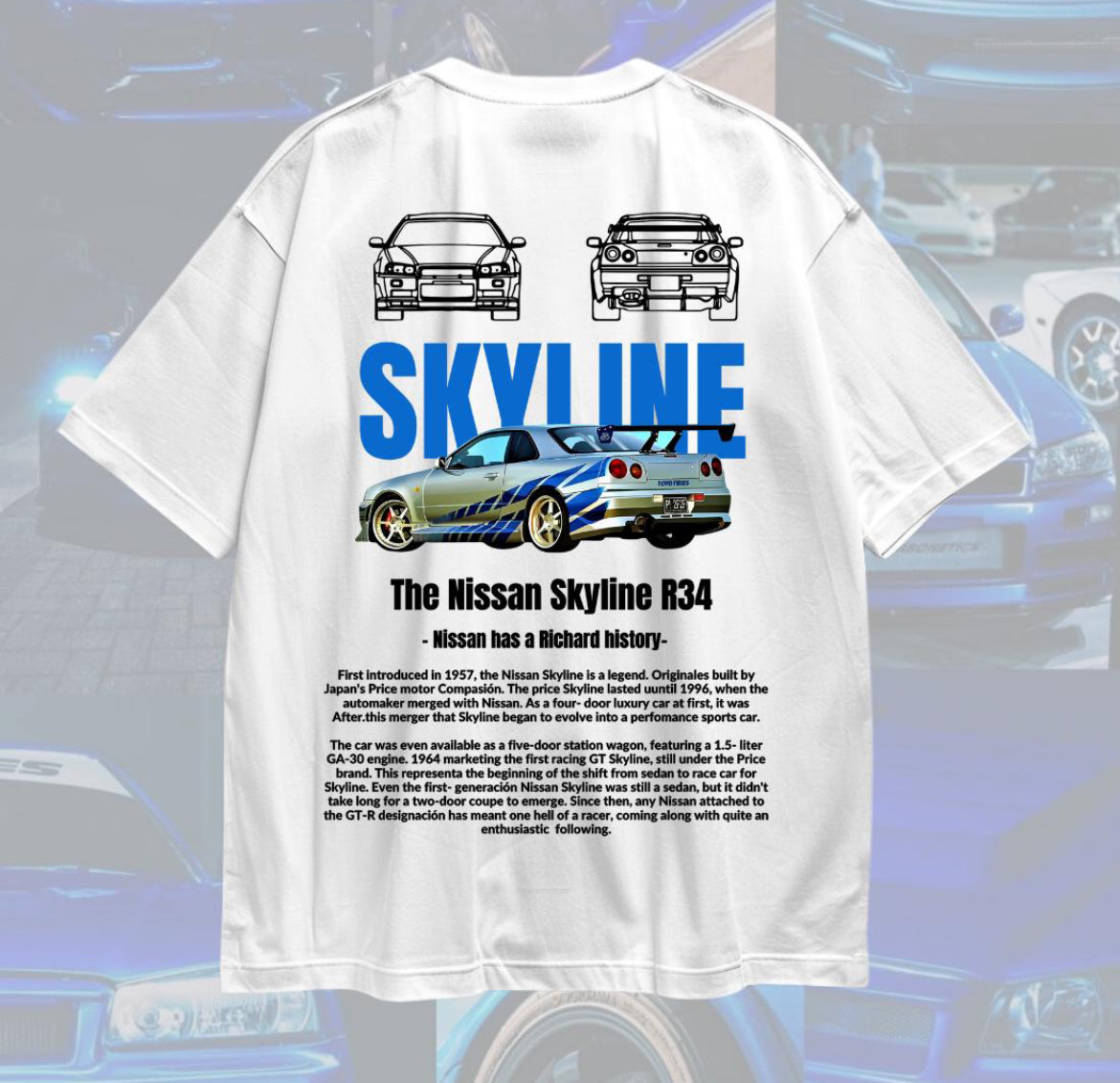 Remera Skyline