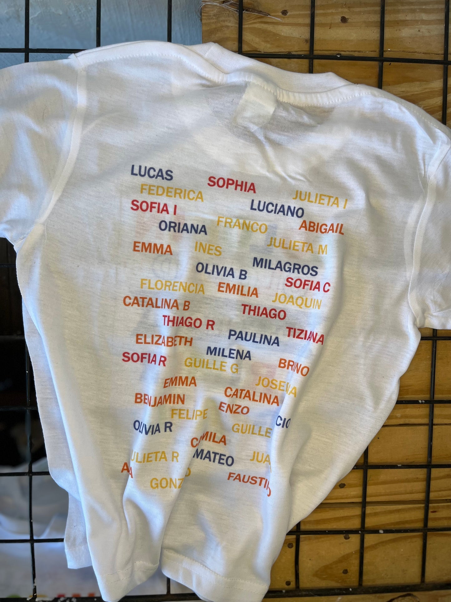 15 remeras sublimadas