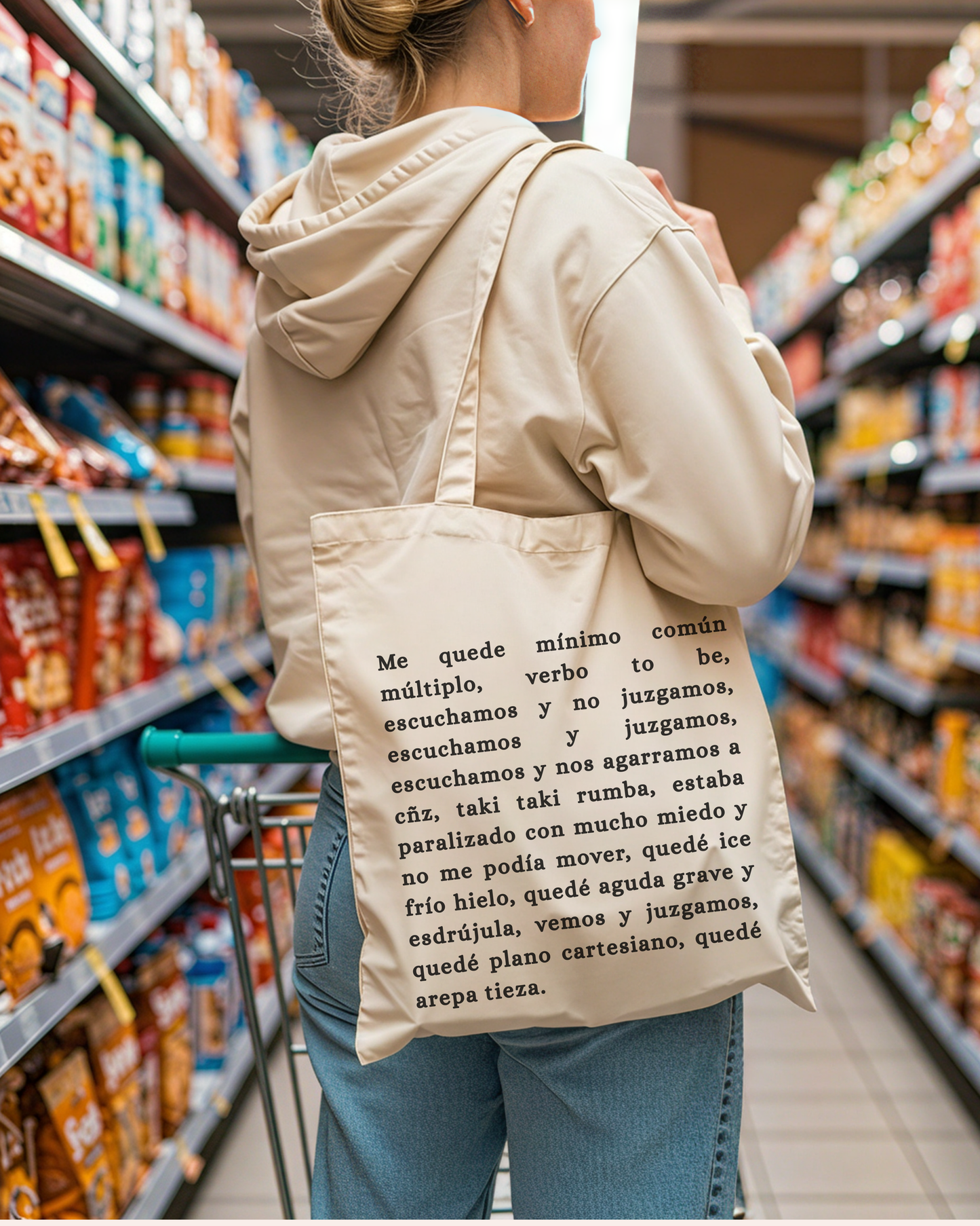 Bolsa “me quedé mínimo común múltiplo”