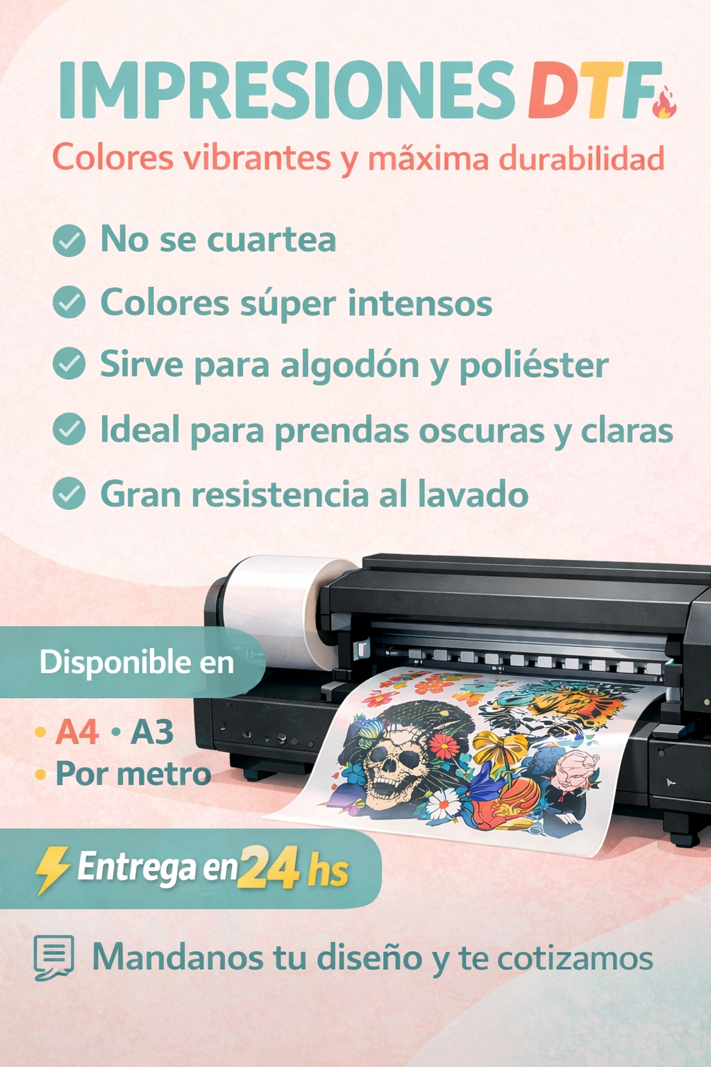 Dtf textil o UV