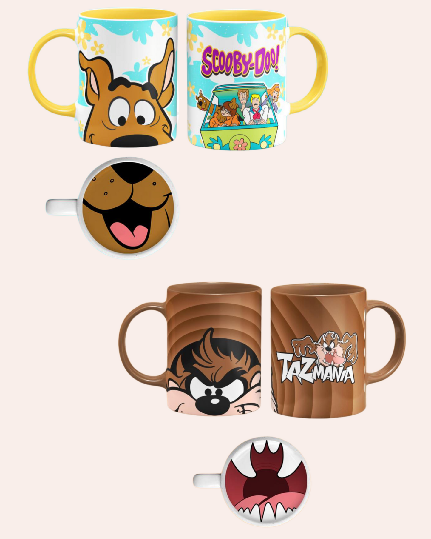 Tazas con boca todos los diseños