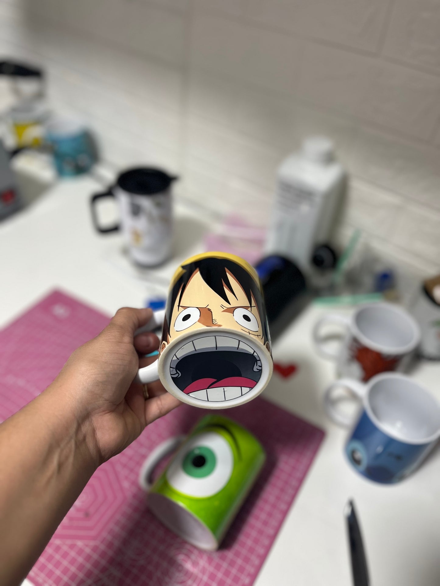 Tazas con boca todos los diseños