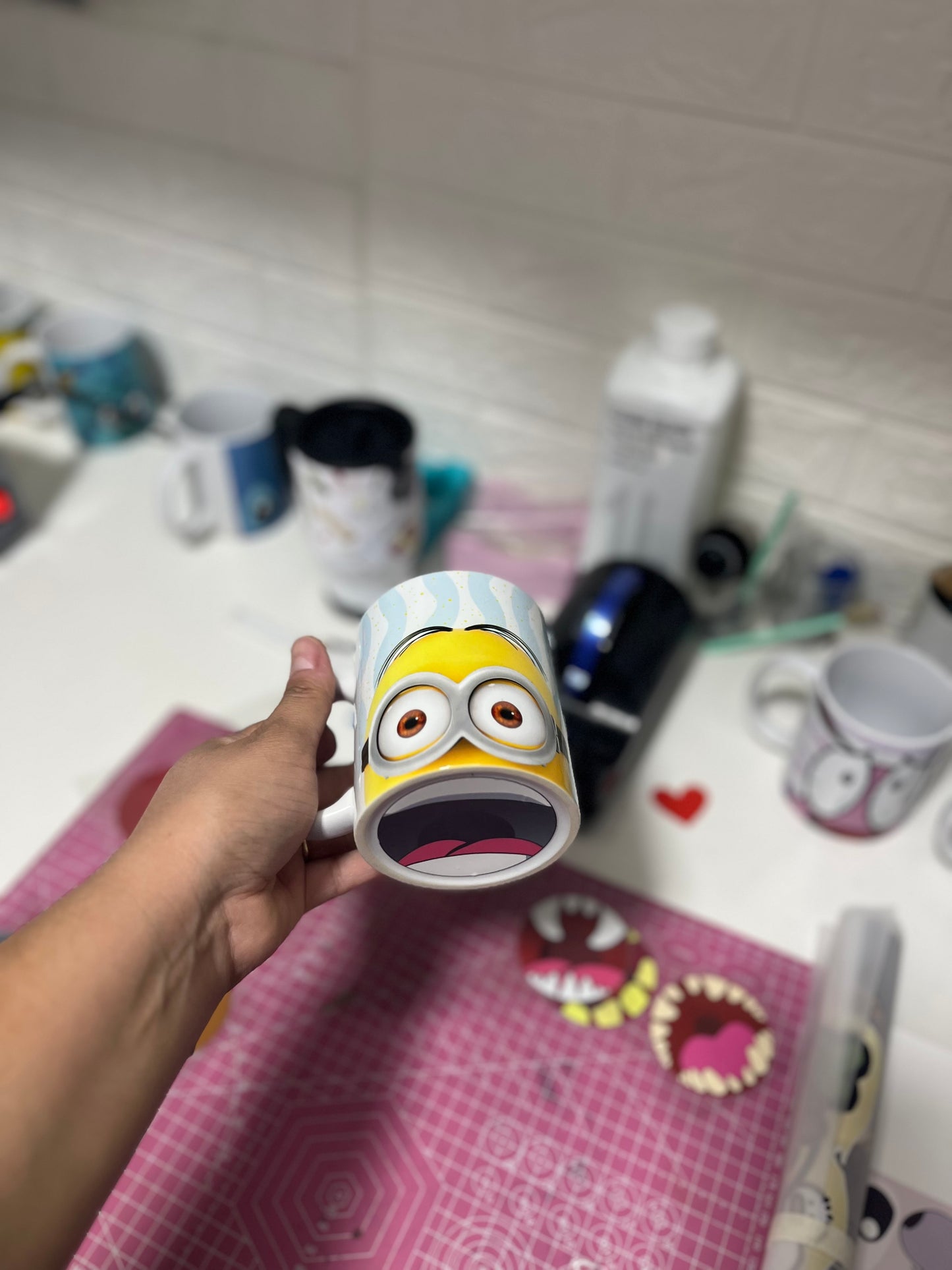 Tazas con boca todos los diseños