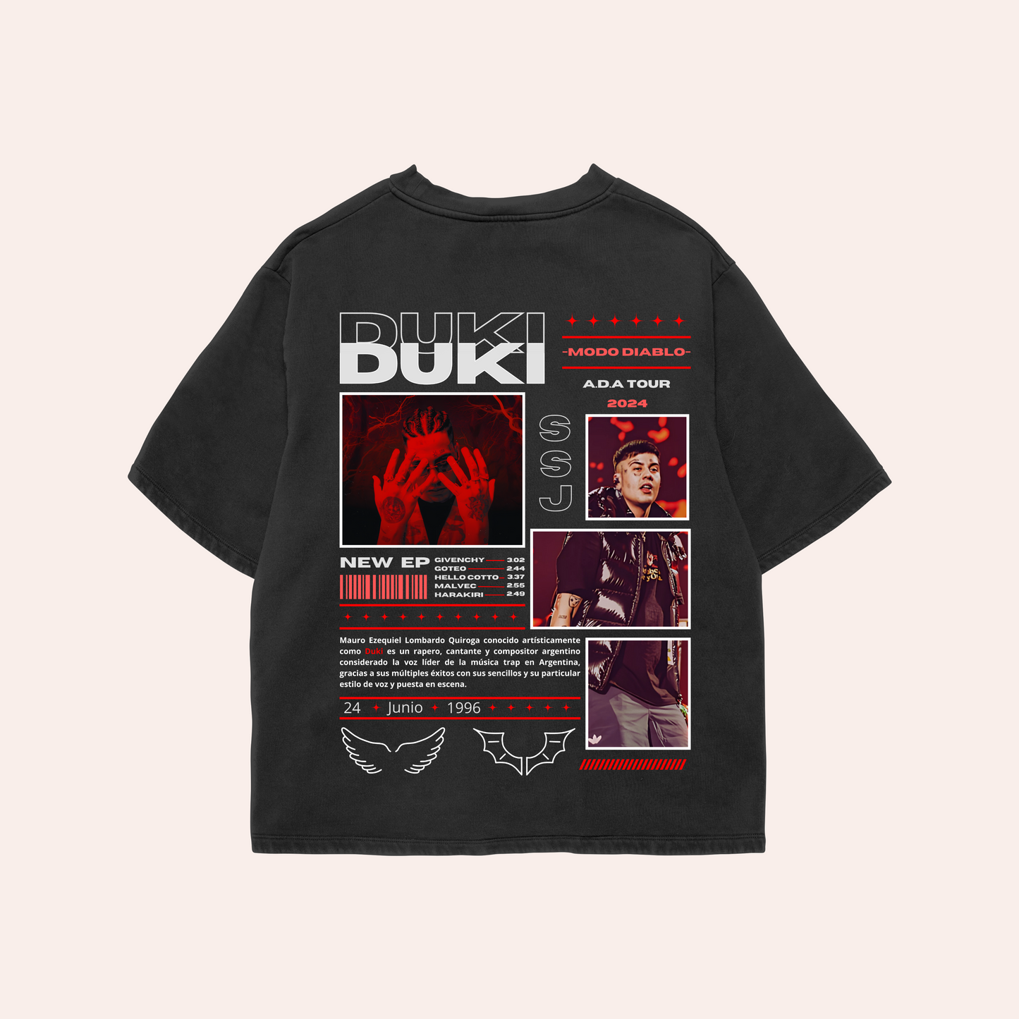 Remera Duki