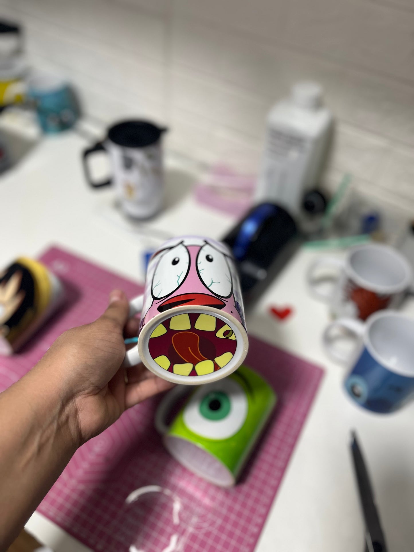 Tazas con boca todos los diseños