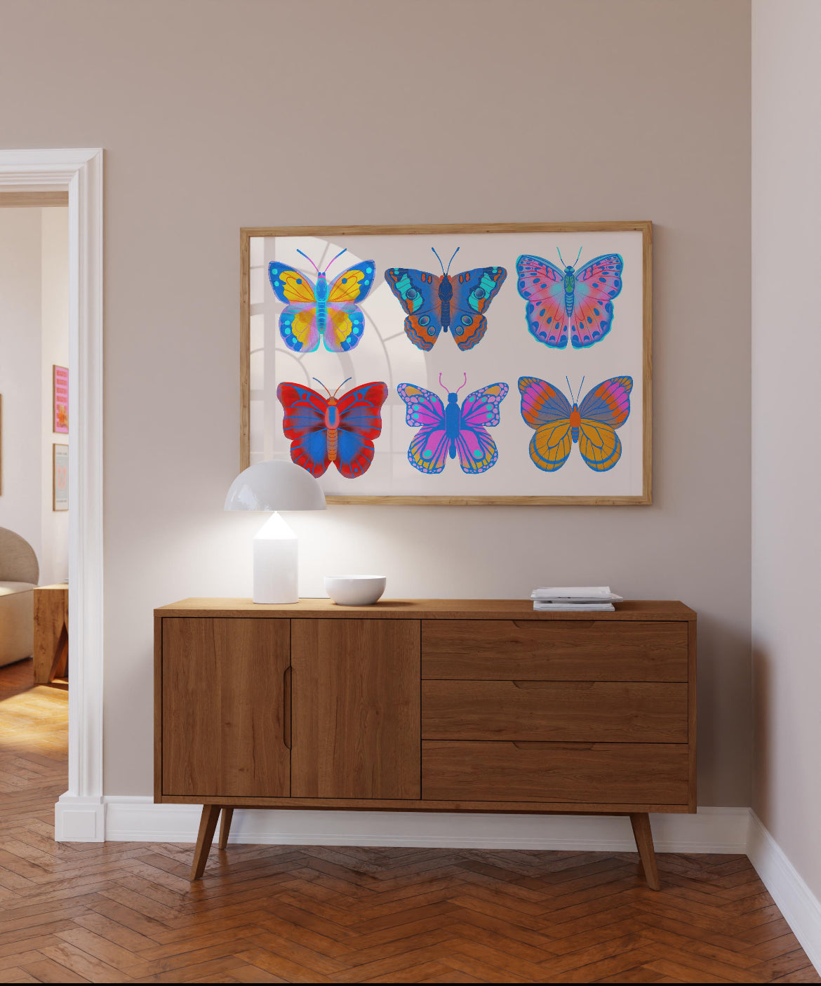 Cuadro mariposas