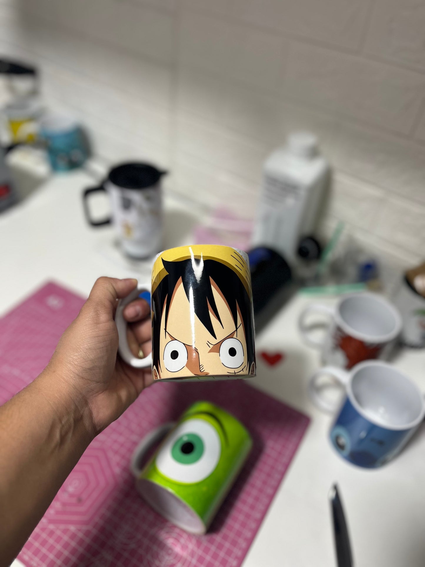 Tazas con boca todos los diseños
