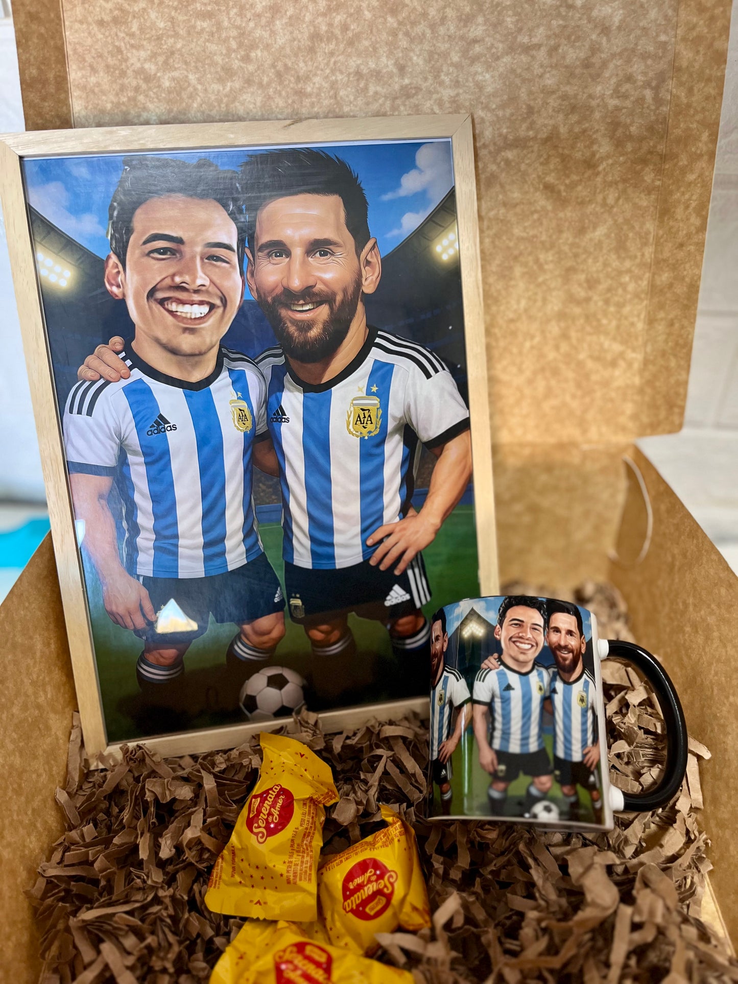 Box con Messi