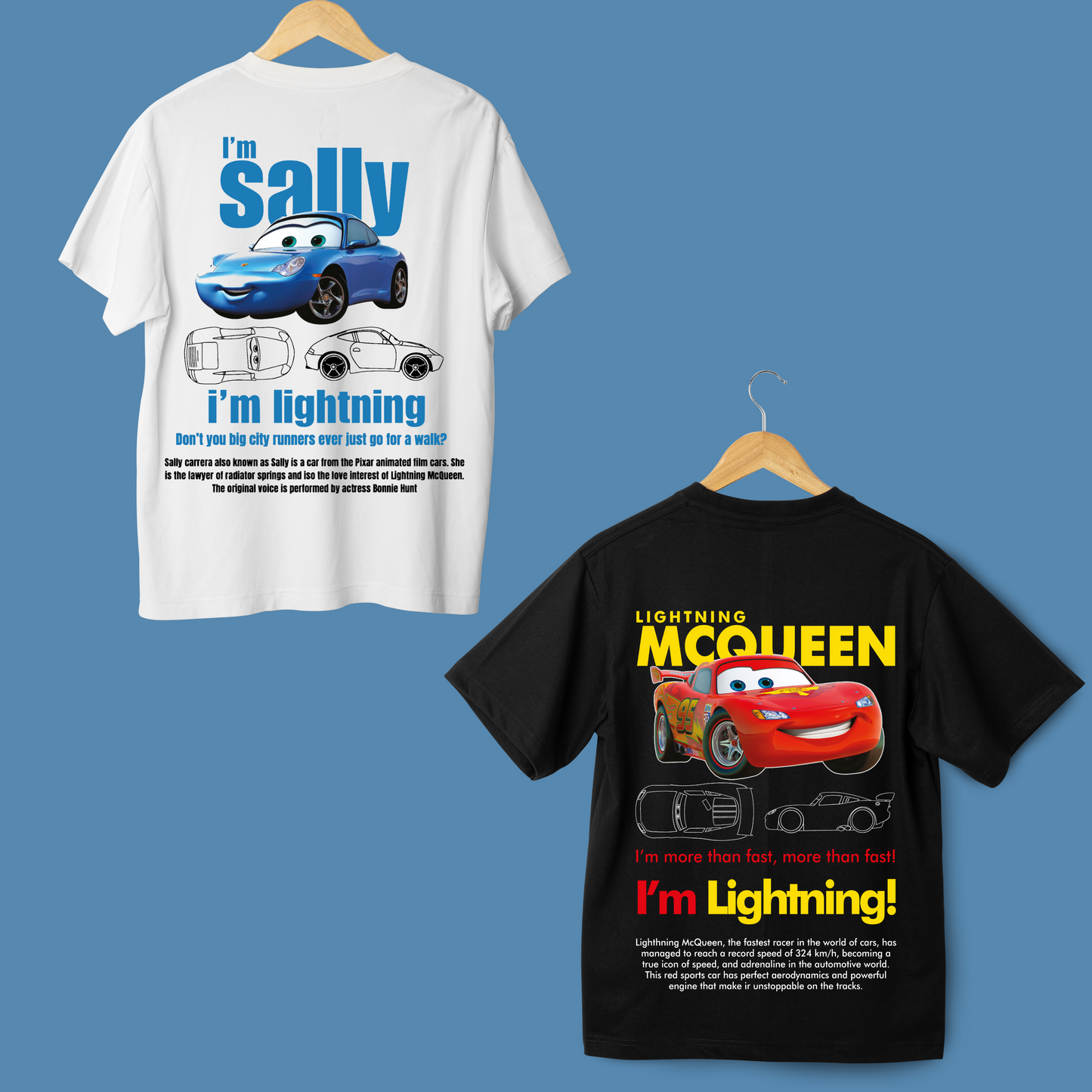 Pack 2 Remeras de cars