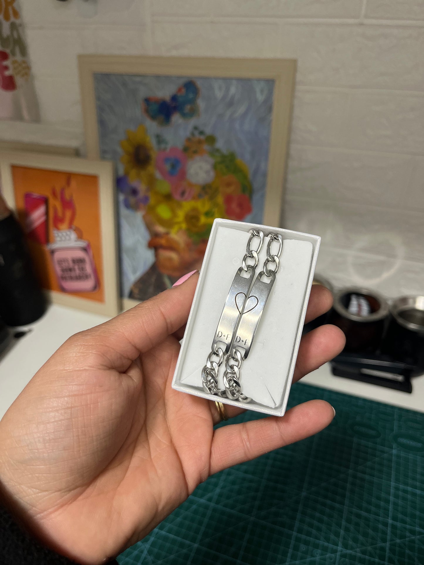 Pack pulseras corazón