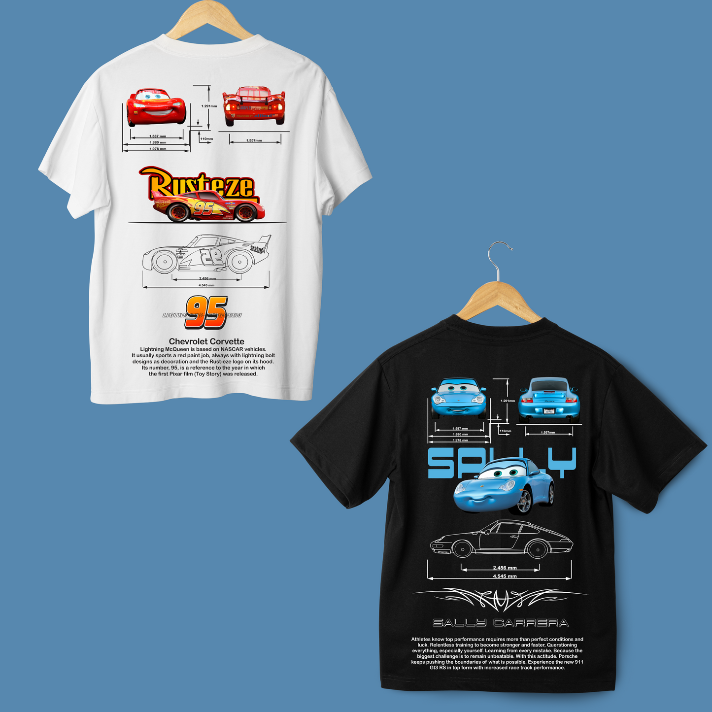 Pack remeras de Cars