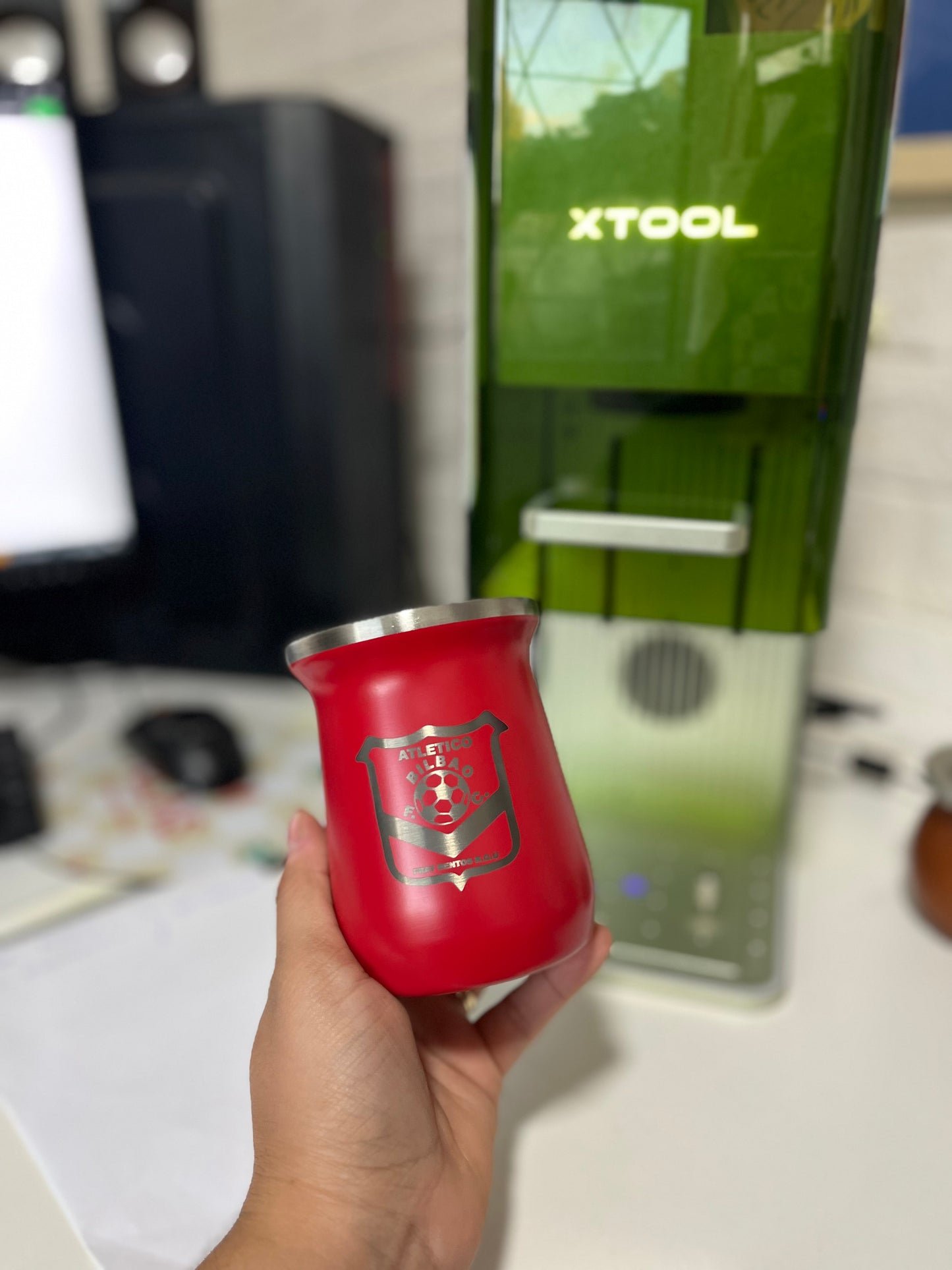 Mate de acero personalizado