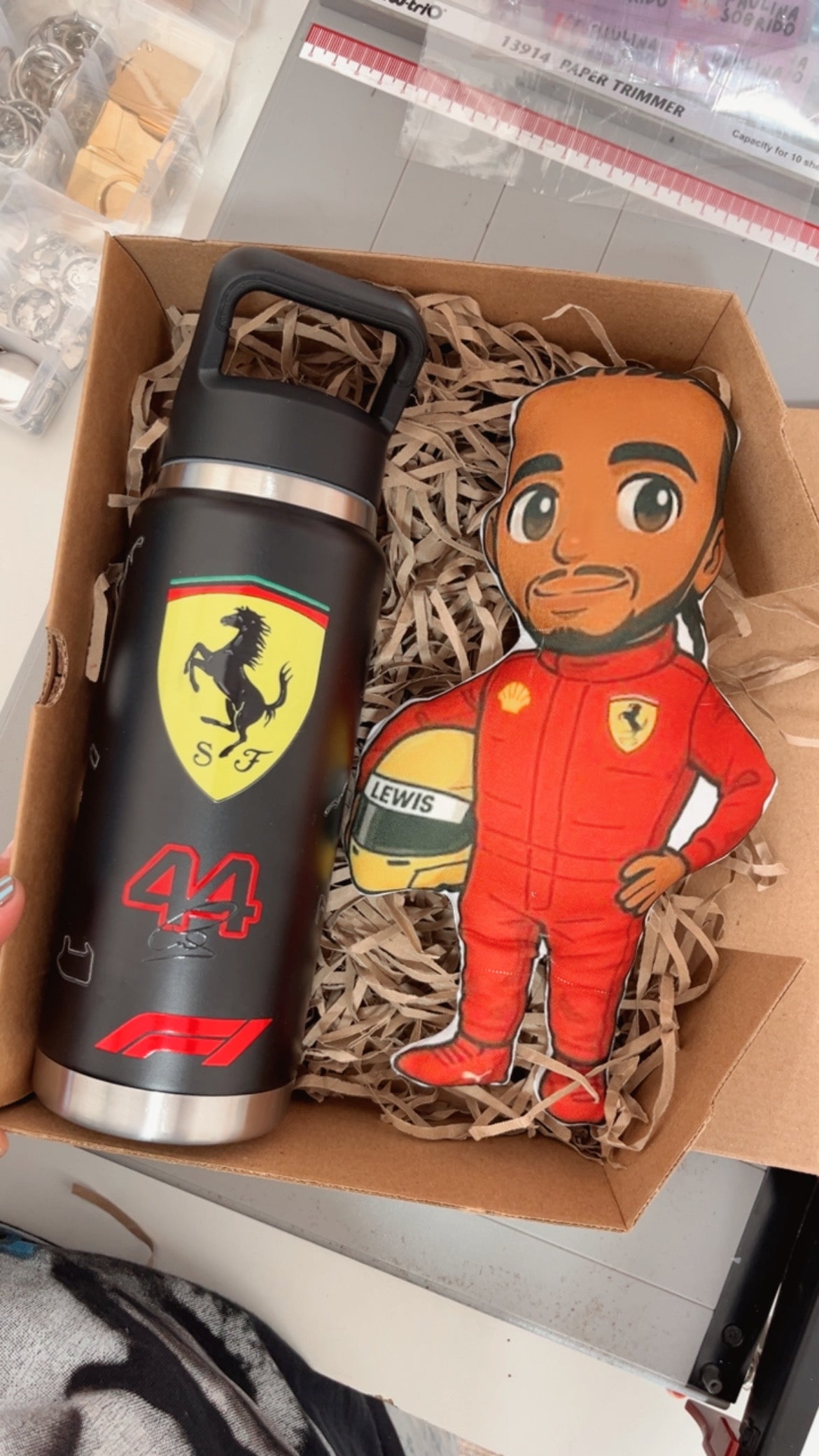 Box botella + muñeco personalizados