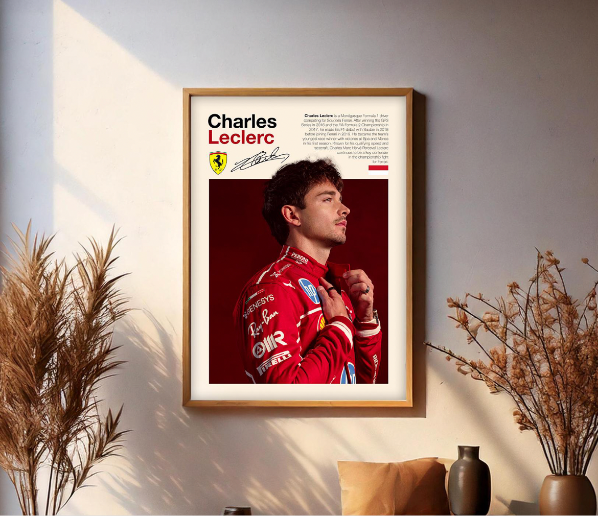 Cuadro Charles Leclerc