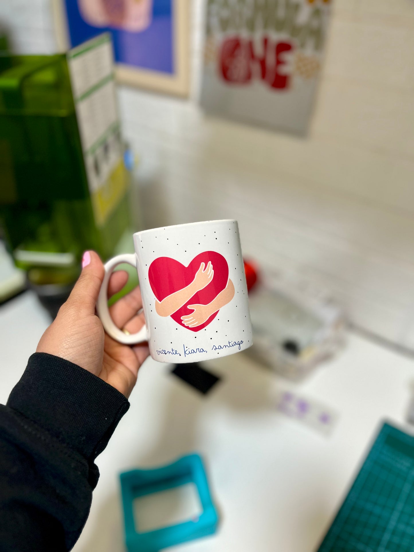 Taza “mi lugar seguro”