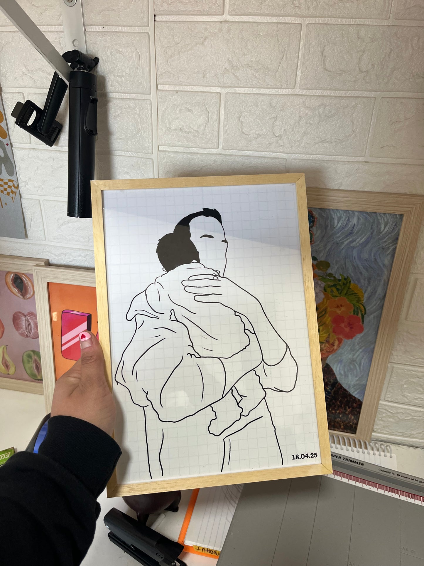 Cuadro ilustrado