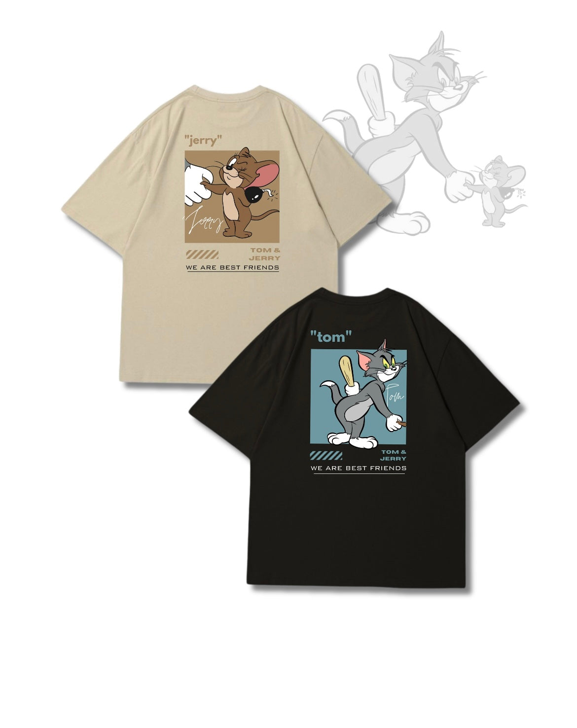 Pack remeras Tom y Jerry