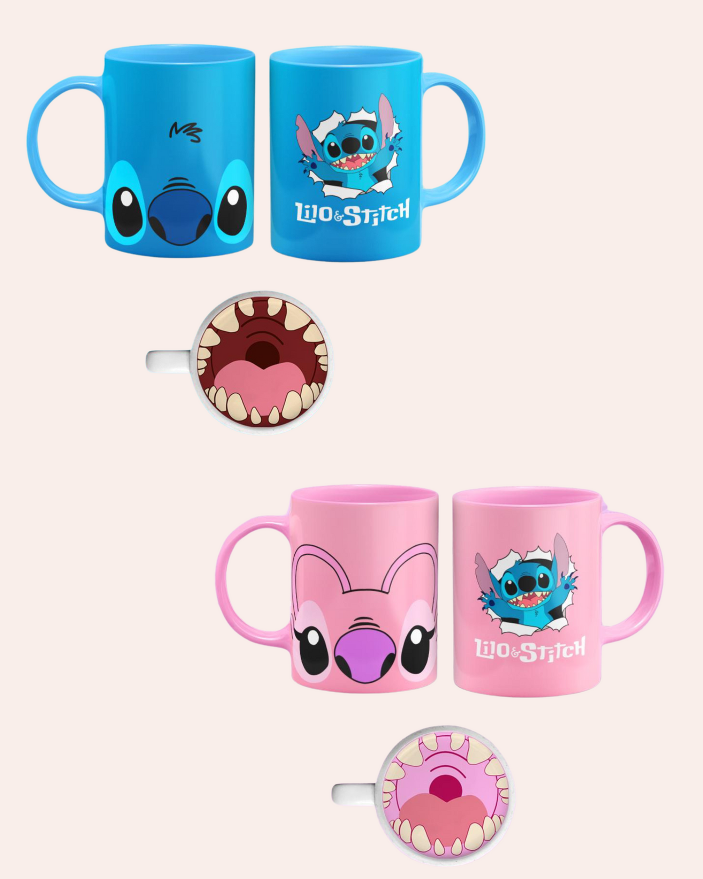 Tazas con boca todos los diseños
