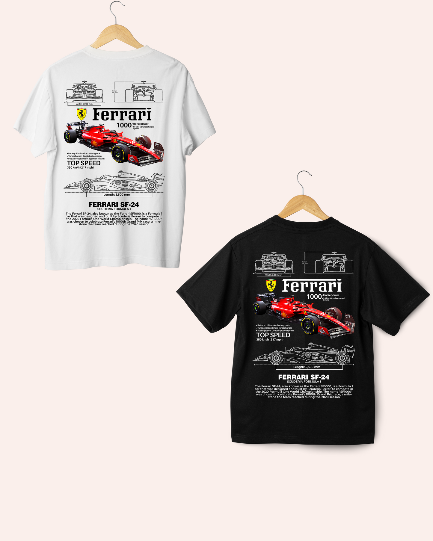 Remera Ferrari