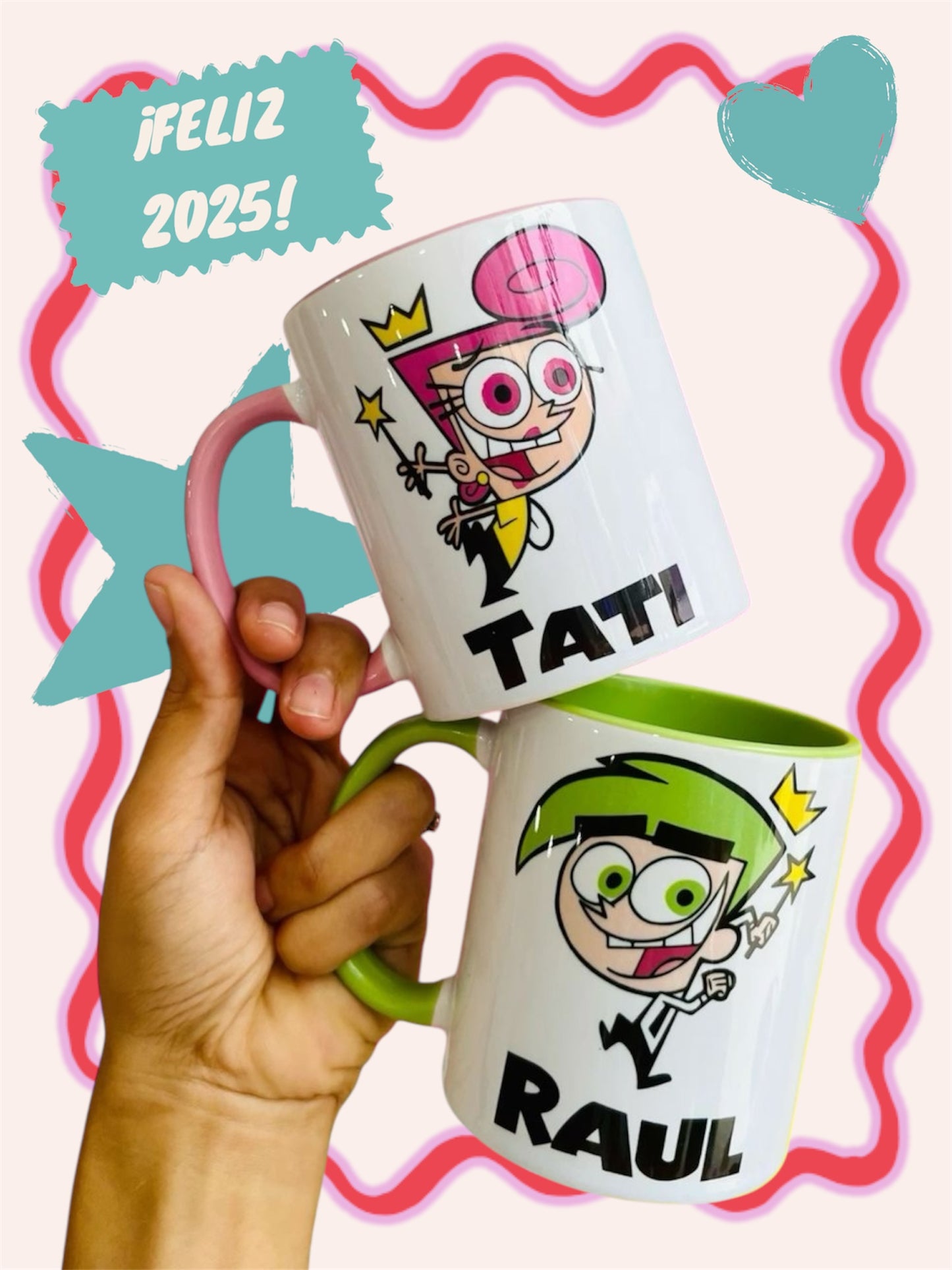 Pack tazas padrinos mágicos