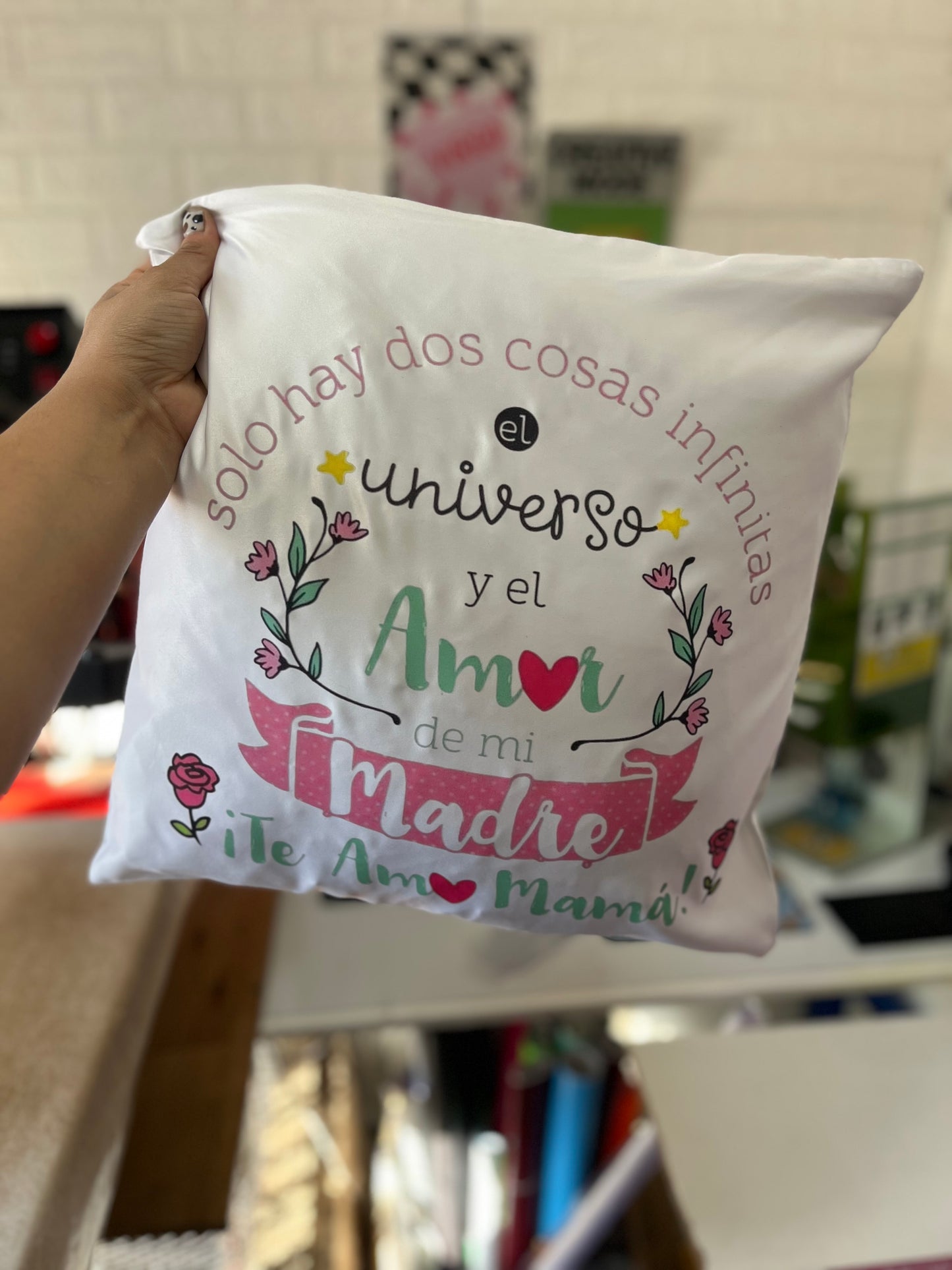 Almohadón (funda+relleno) personalizado
