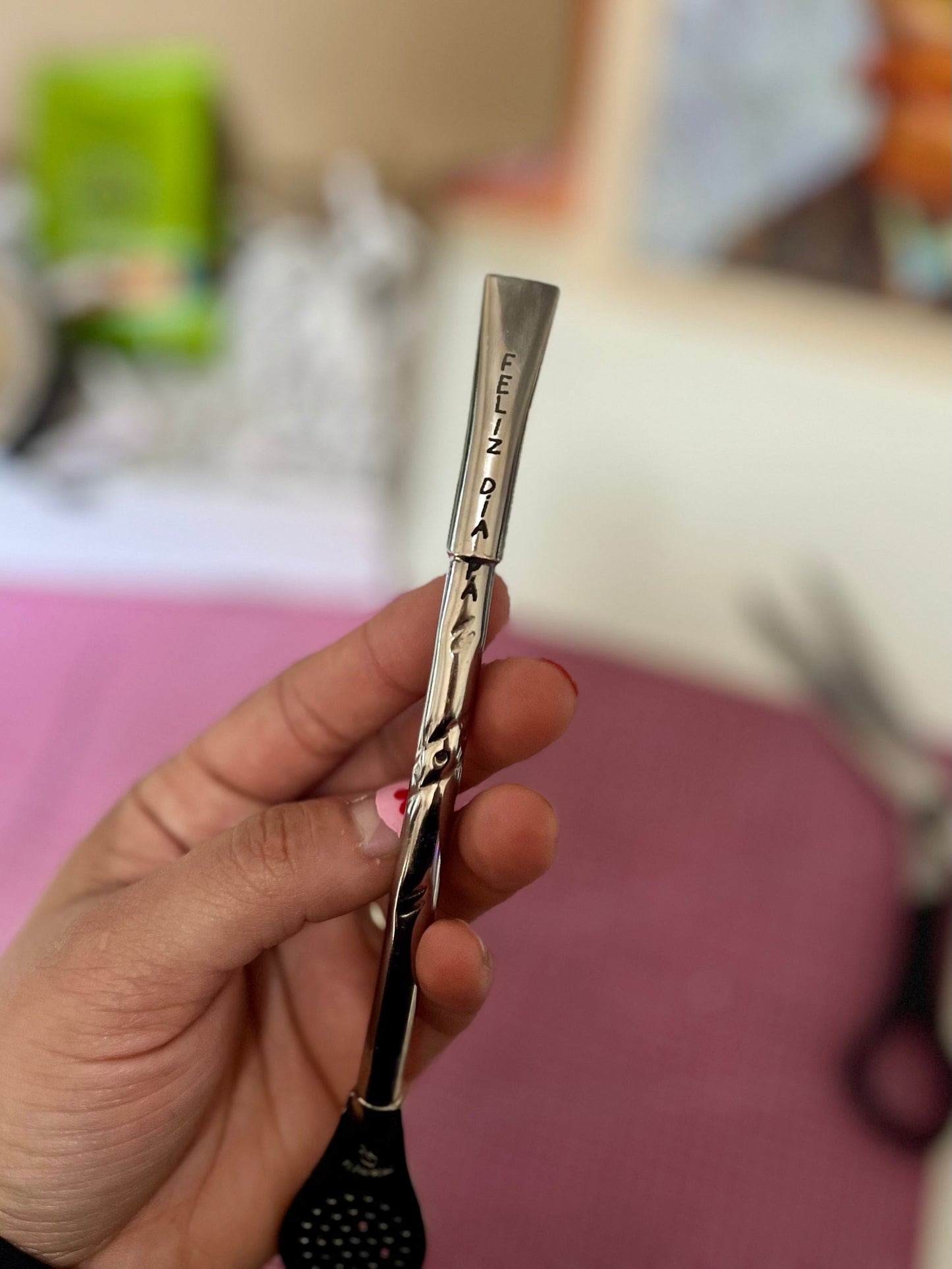 Bombilla y bombillon personalizada