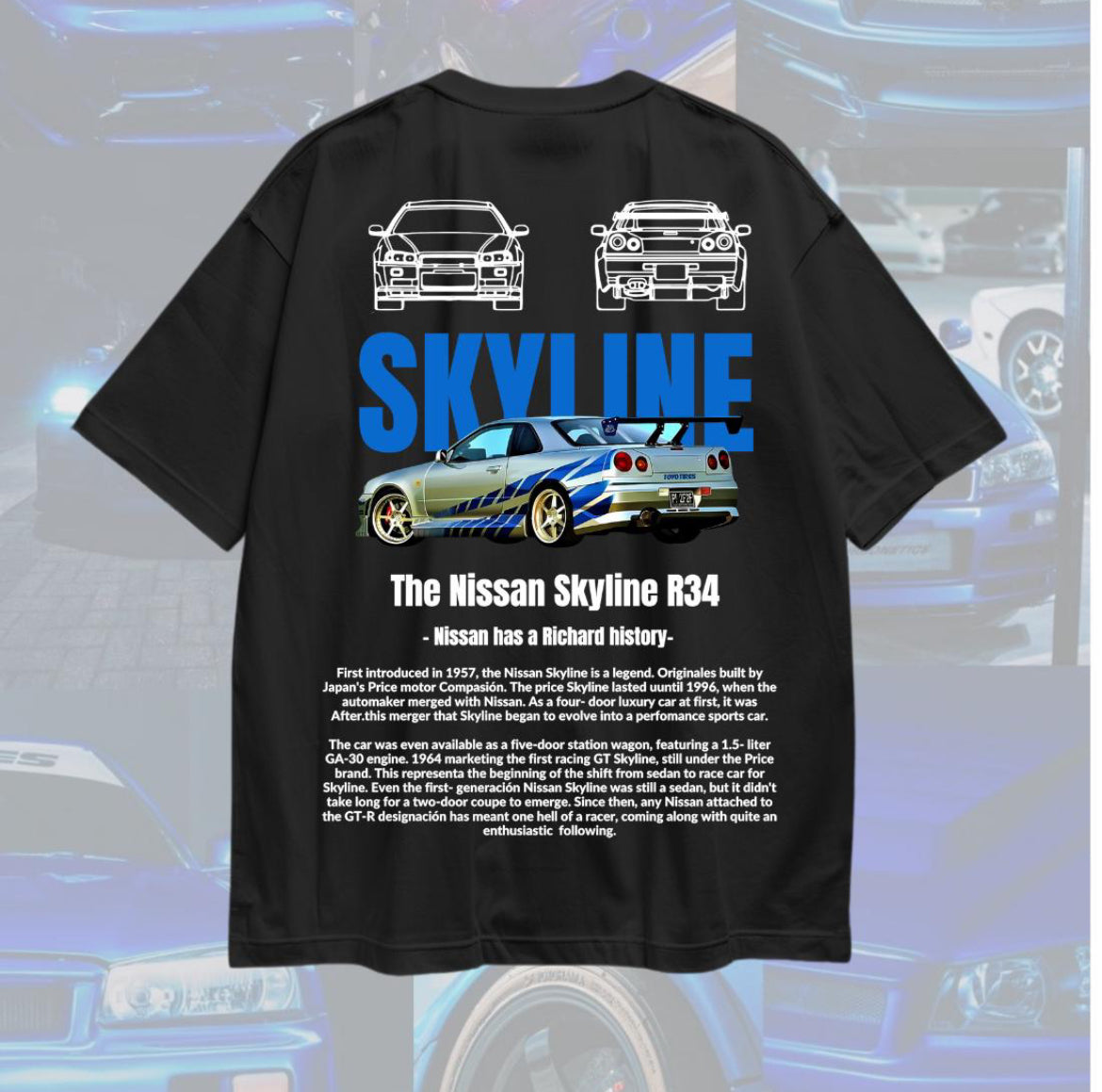 Remera Skyline