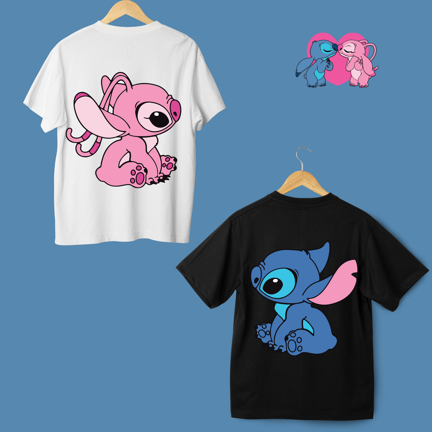 Pack remeras Stich
