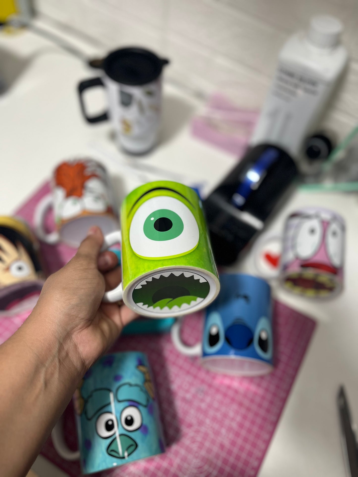 Tazas con boca todos los diseños