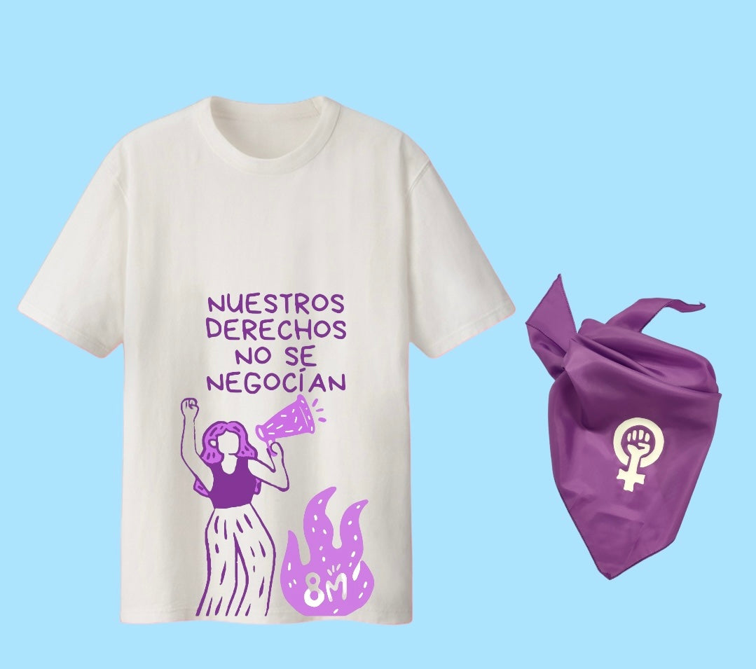 Remeras día de la mujer 8M