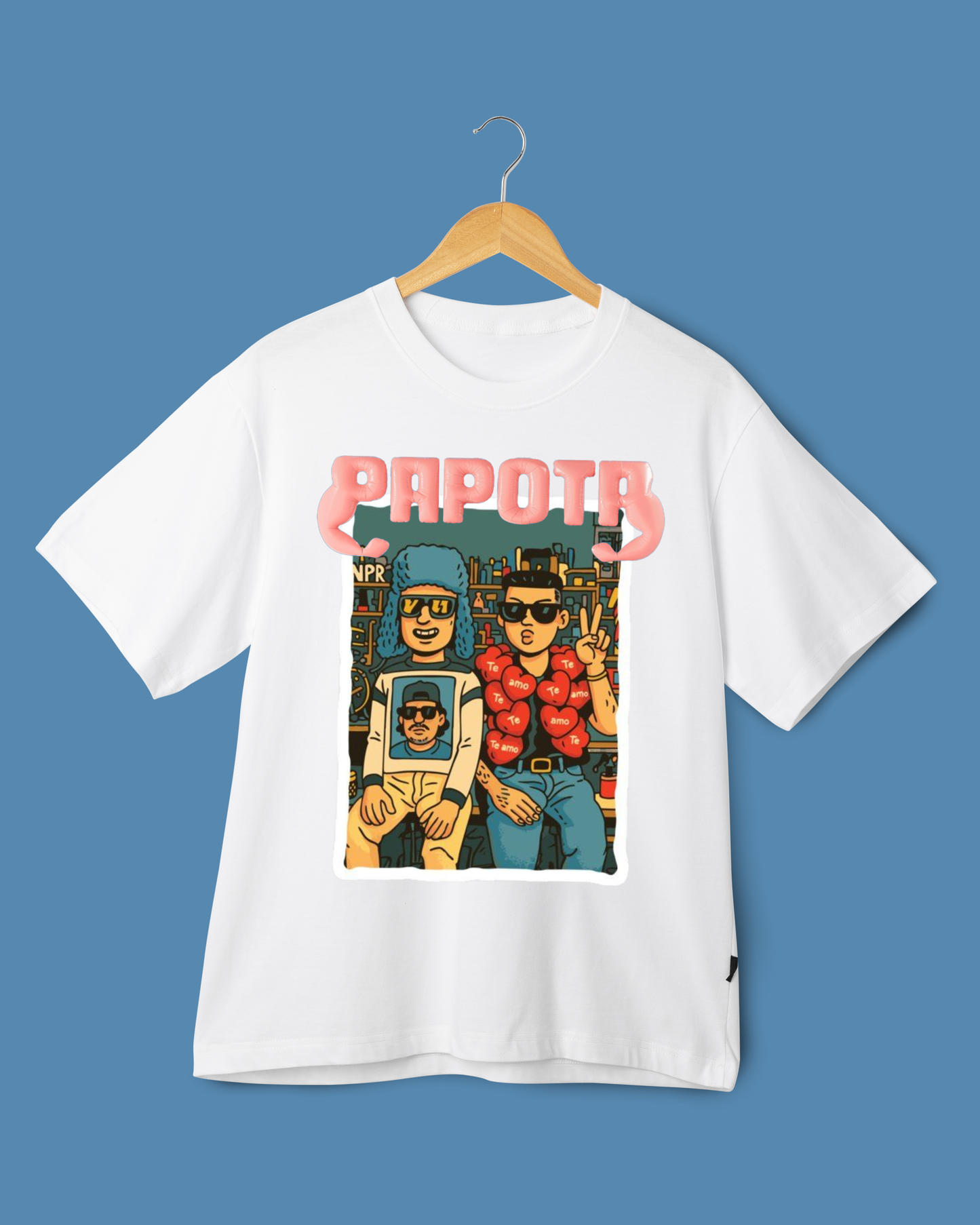 Remera Papota Catriel y Paco