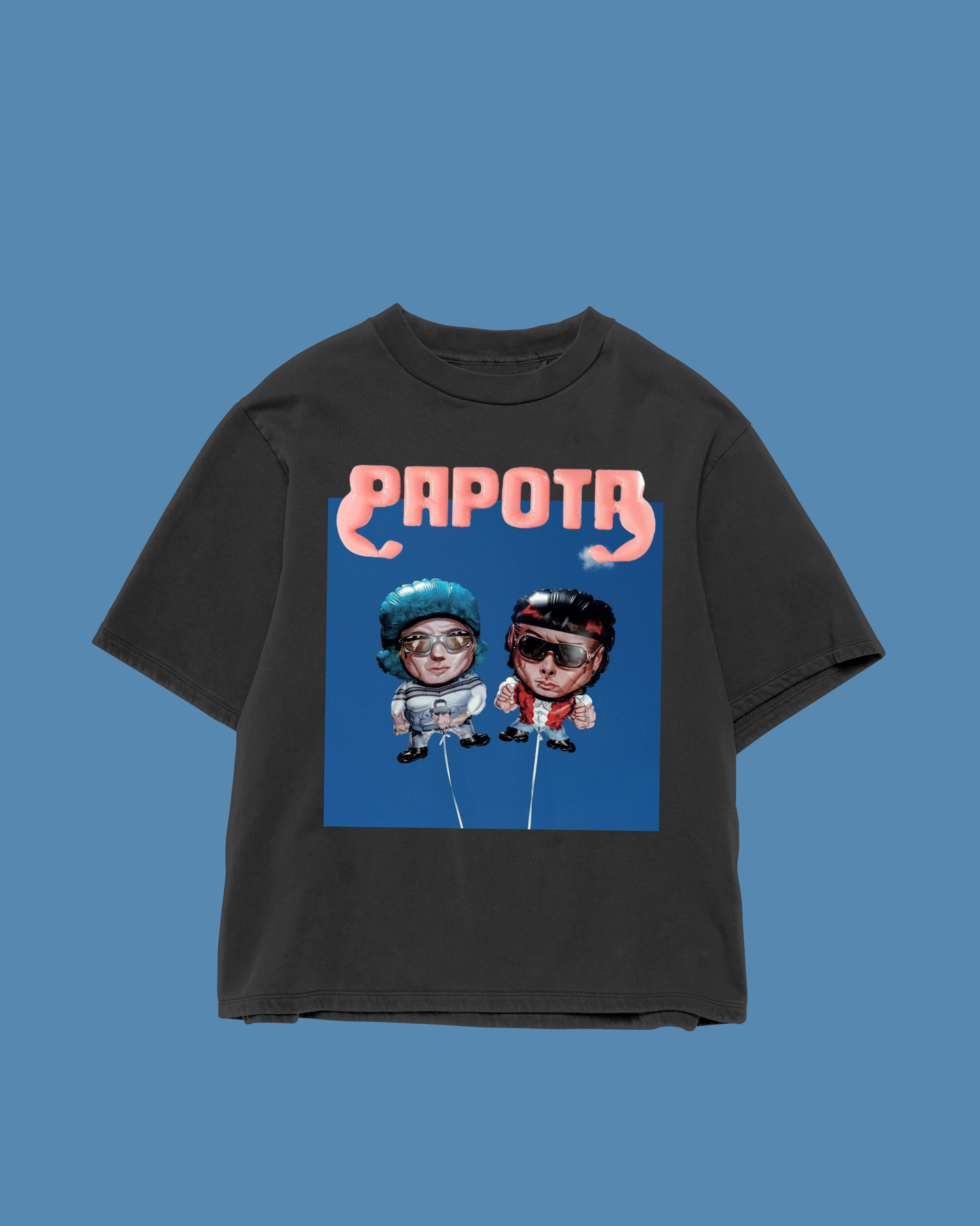Remera Papota Catriel y Paco Amoroso