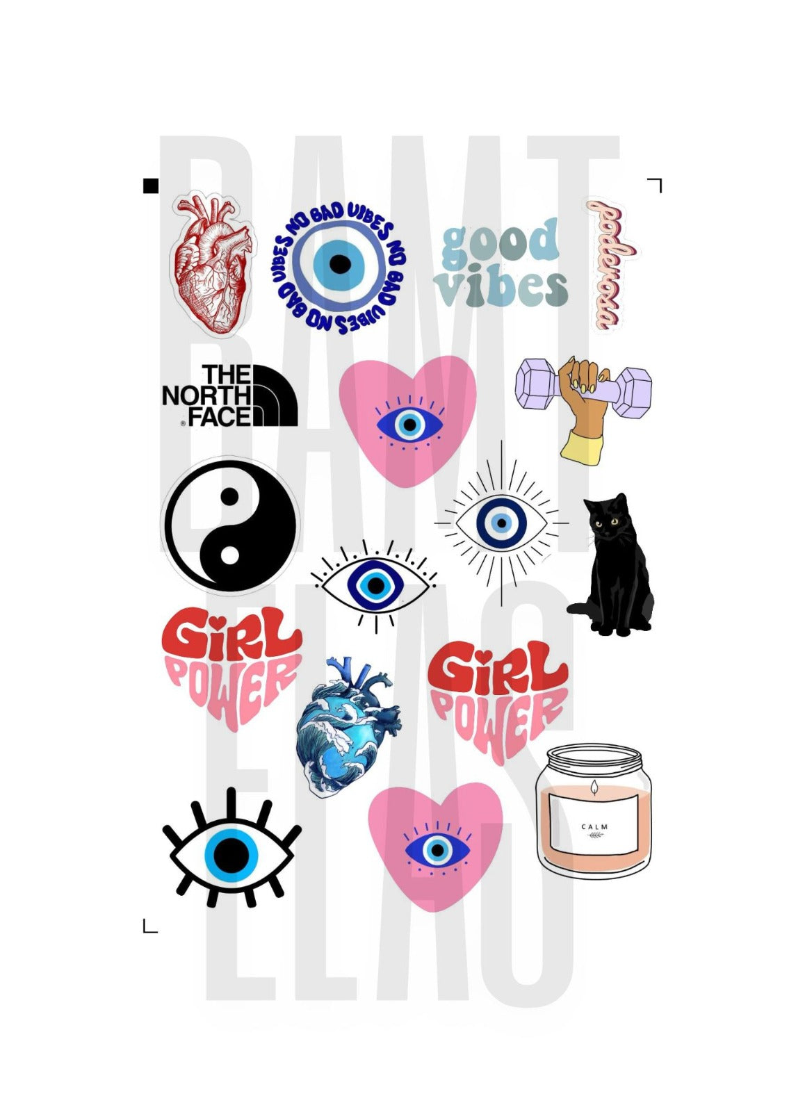 Planchas de stickers