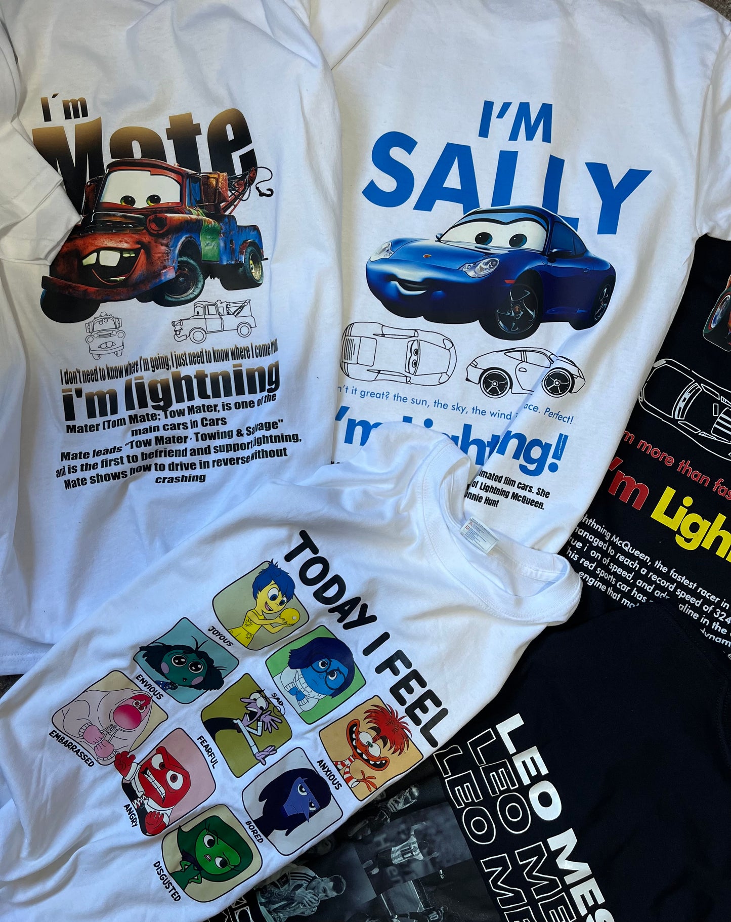 Pack 2 Remeras de cars