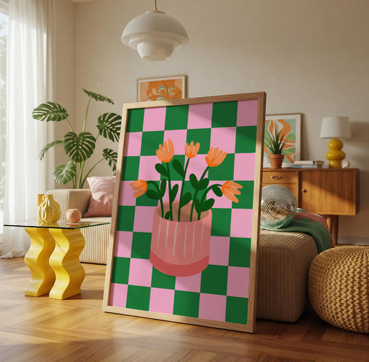 Cuadro floral