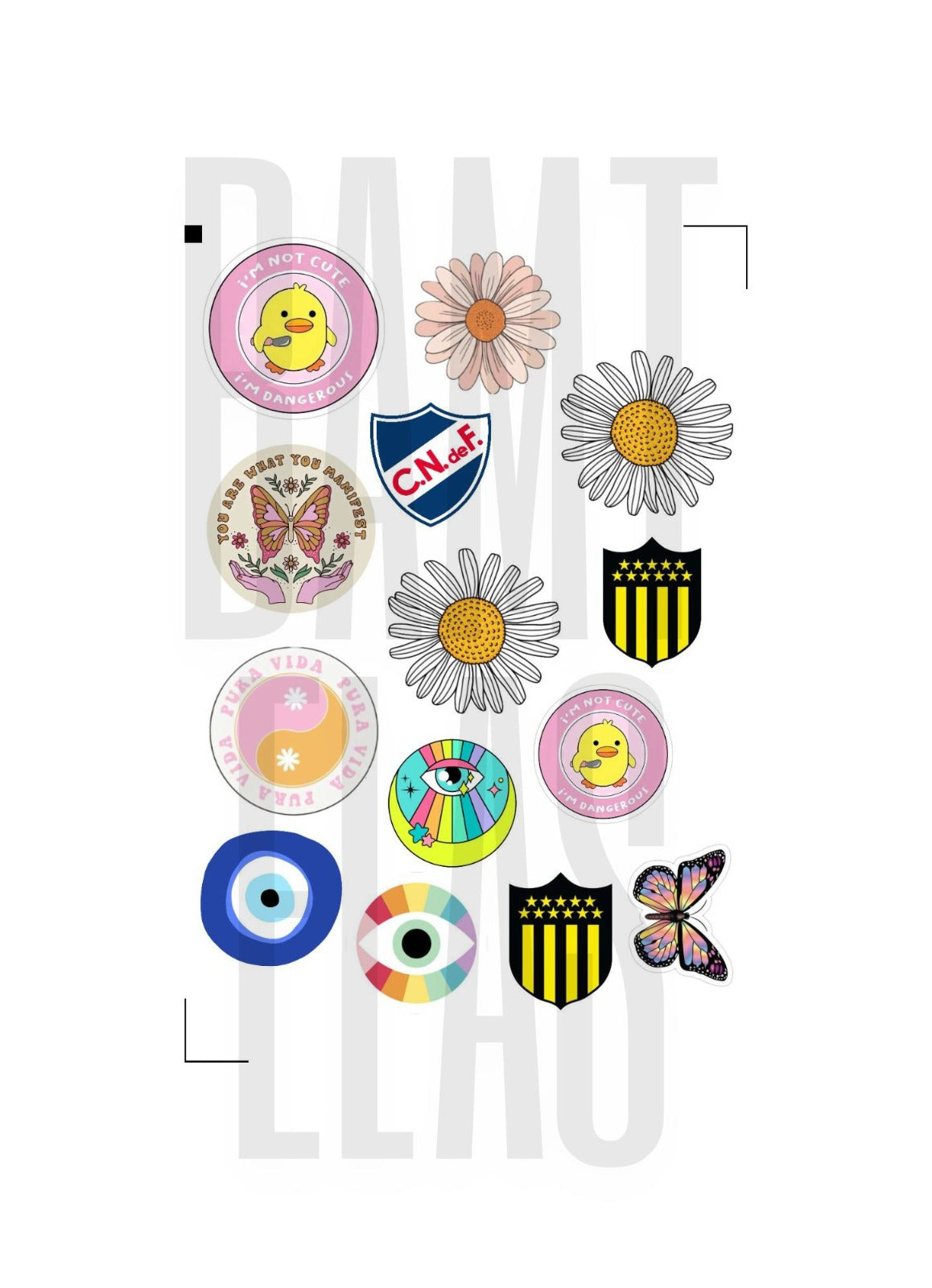 Planchas de stickers