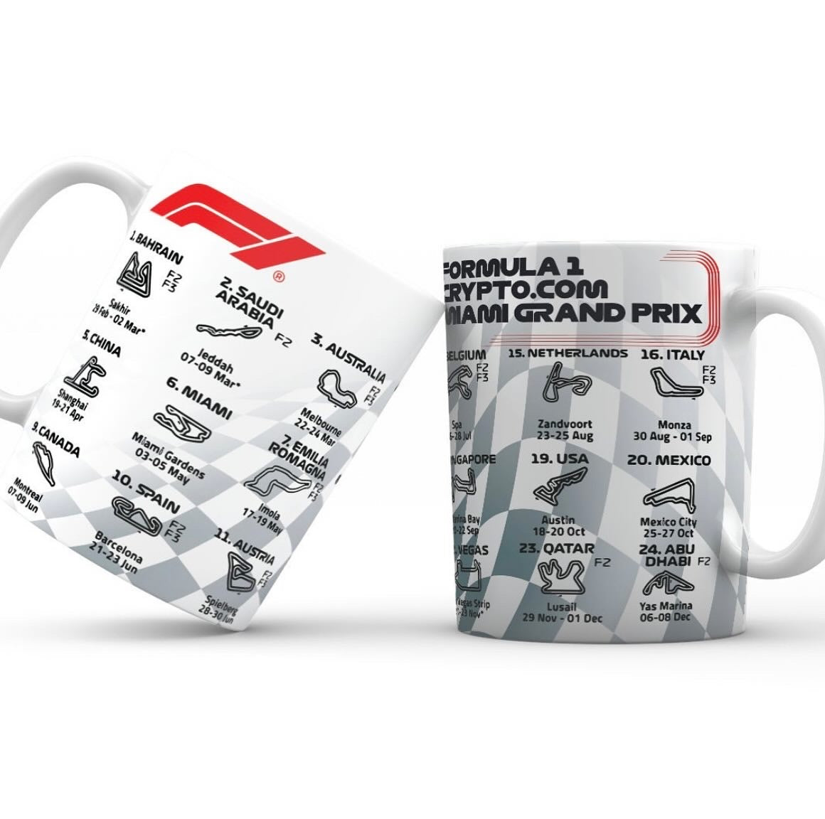 Tazas Formula 1