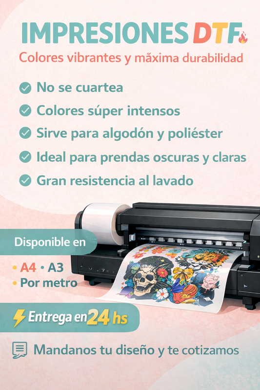 Dtf textil o UV