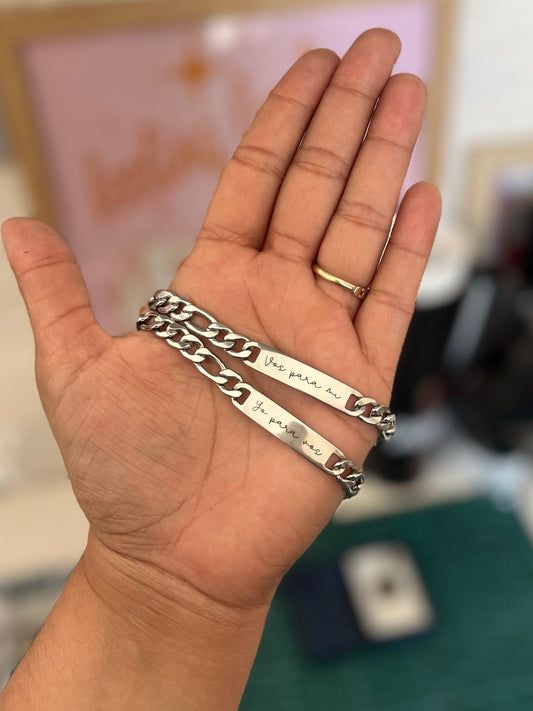 Pack pulseras con frase