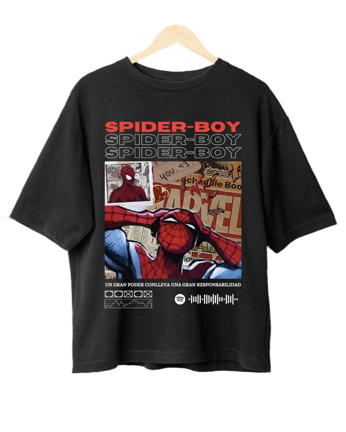 Pack remeras Spiderman Spidergirl