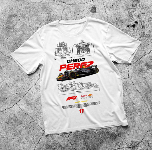 Remera Checo Pérez fórmula 1