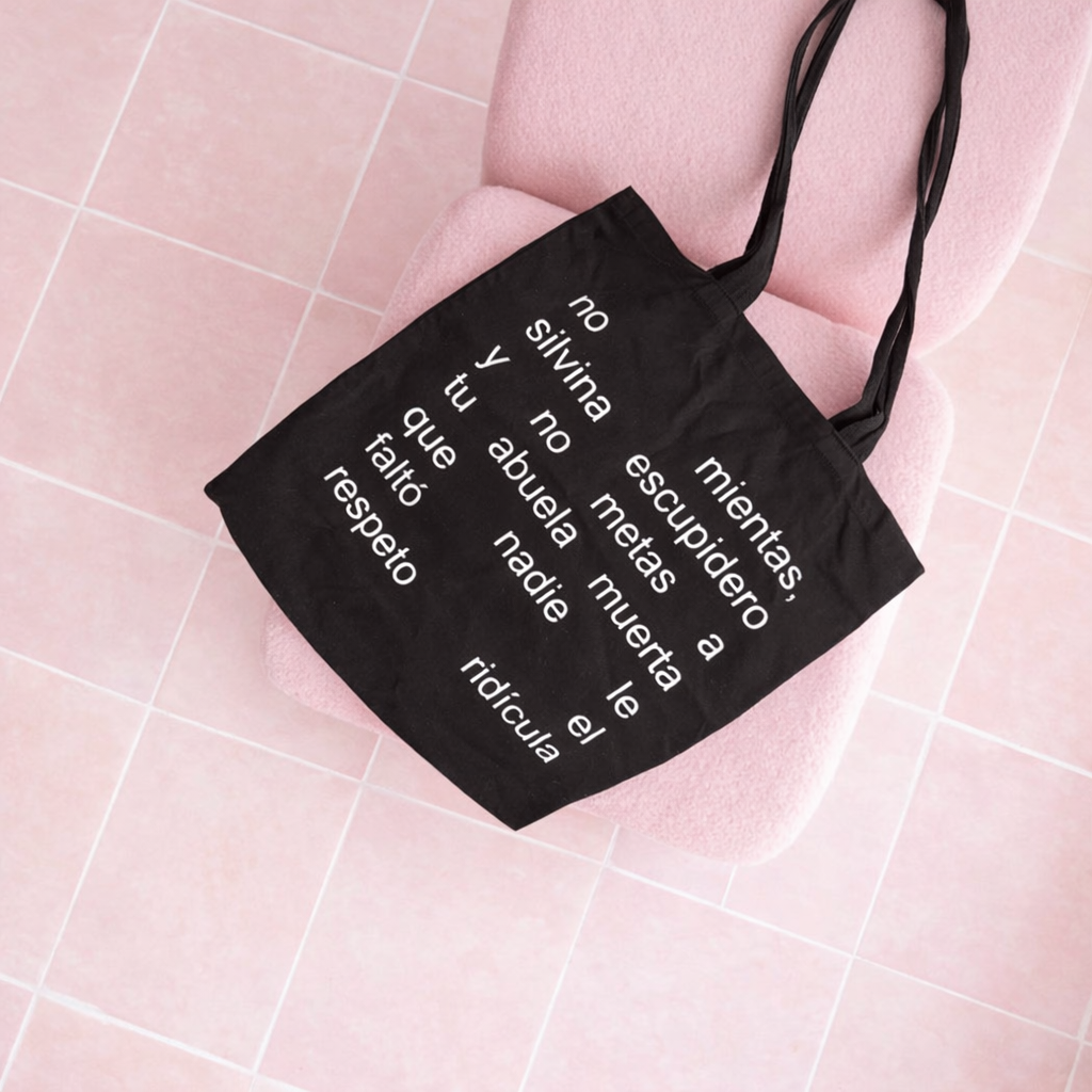 Tote bag silvina escupidero