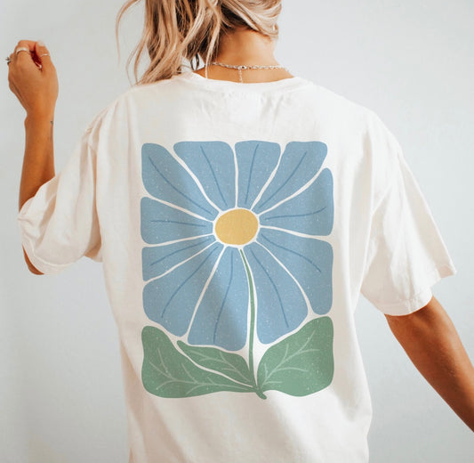 Remera floral