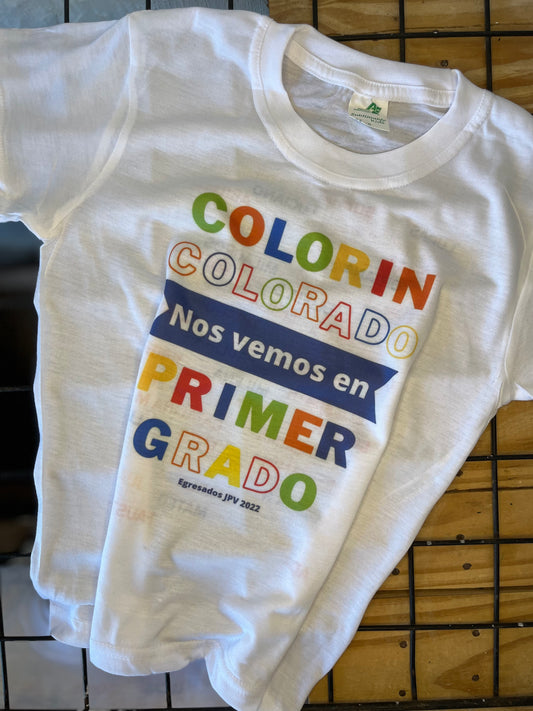 15 remeras sublimadas