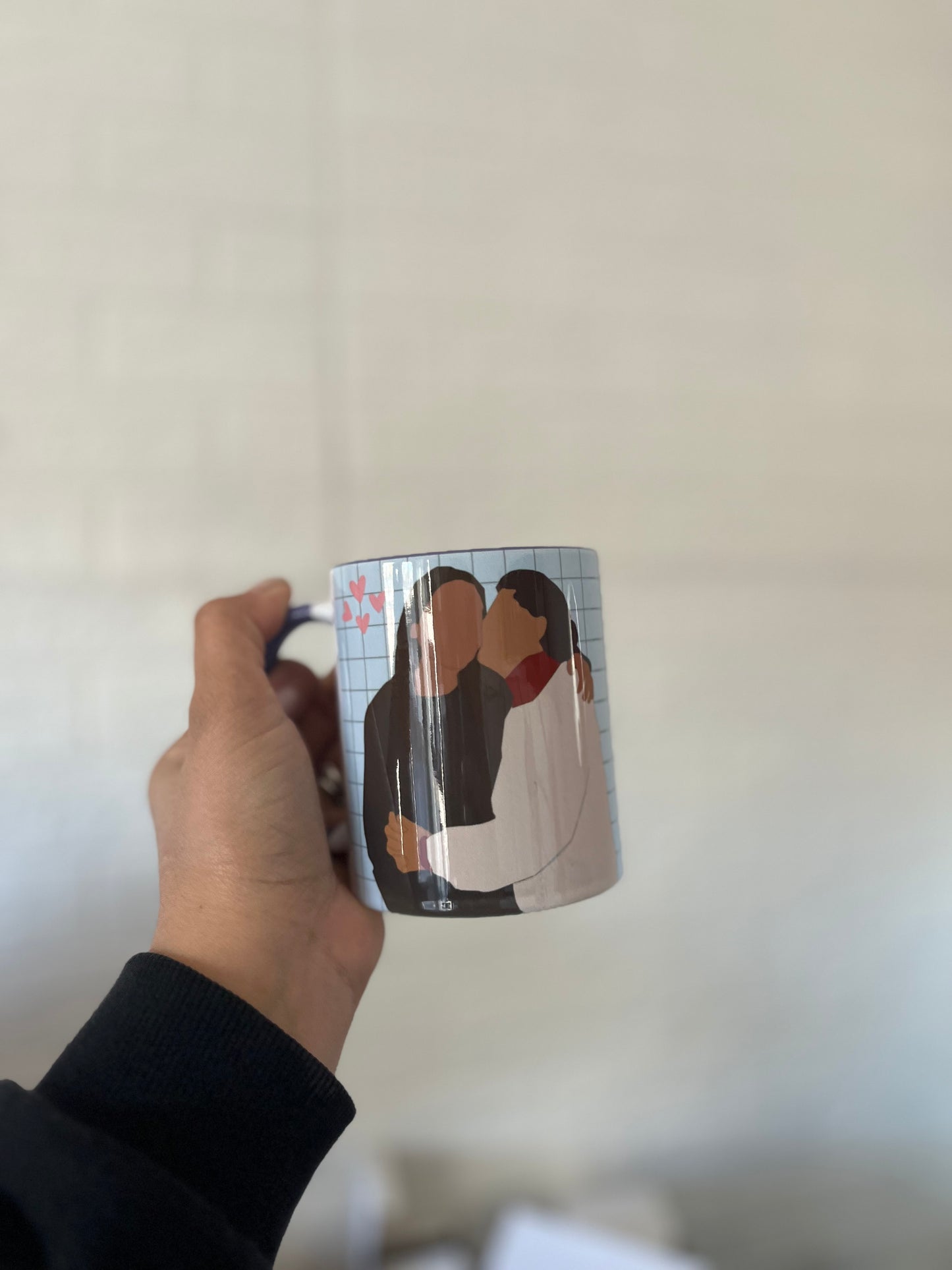 Taza ilustrada con foto